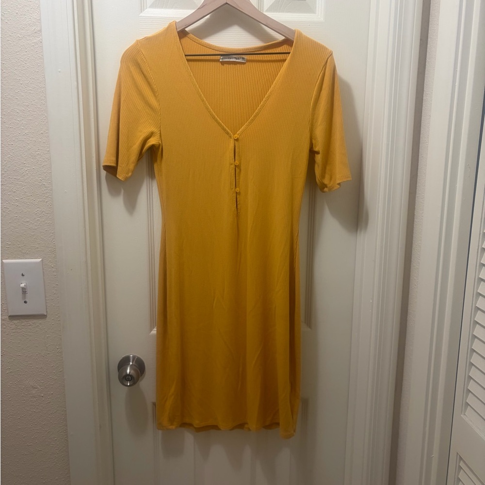 Abercrombie & Fitch Yellow Dress